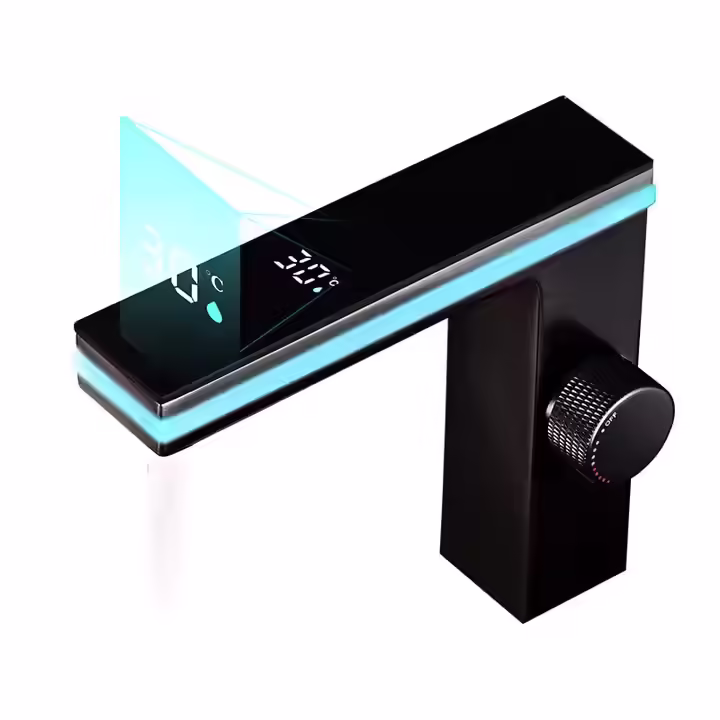 Matt Balck digital faucet