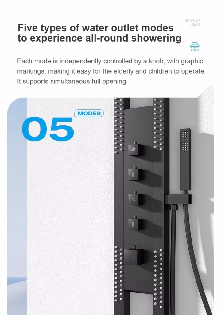 each mode is independently controlled