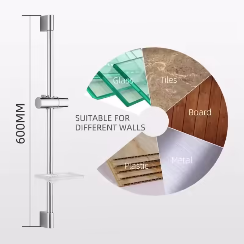 60CM siliding rail suitable for different walls