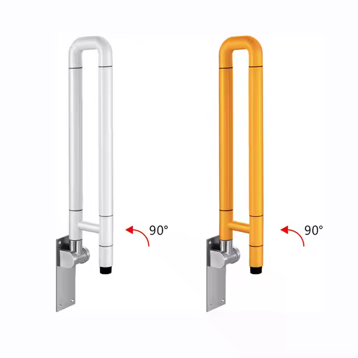 90 degree flip up bar
