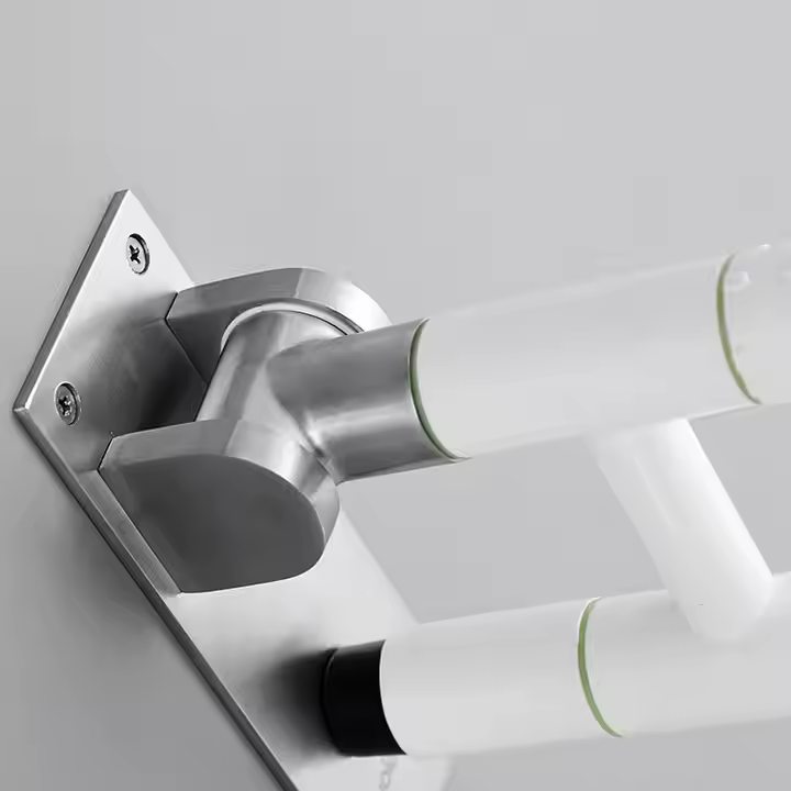 U Shape Flip up Down Grab Bar Base
